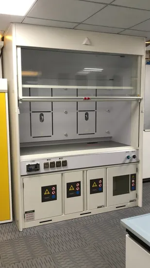 2023 Energy Saving Zero Leakage Fume Hood Ashrae110 Certified Safe Fume Cupboard