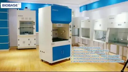 Acid &amp; Alkali Resistant Heat Resistant Explosion Proof Duct Laboratory Chemical Fume Hood with Corrosion Proof