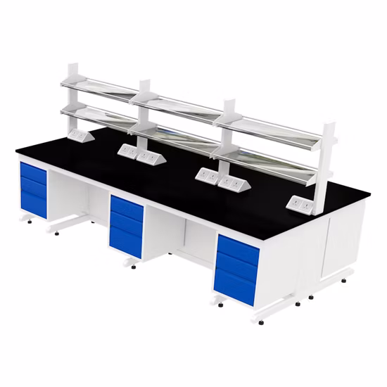Lab Furniture Working Table Work Bench with Sink Side Workbench for School Laboratory University